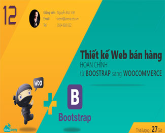 Khóa học lập trình theme WordPress tạo website hoàn chỉnh