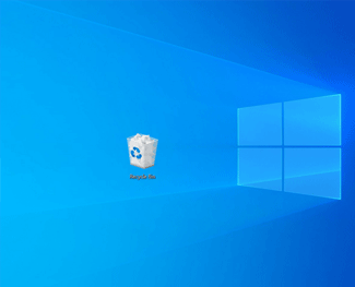 Cách ẩn và hiện thùng rác trong Windows 10