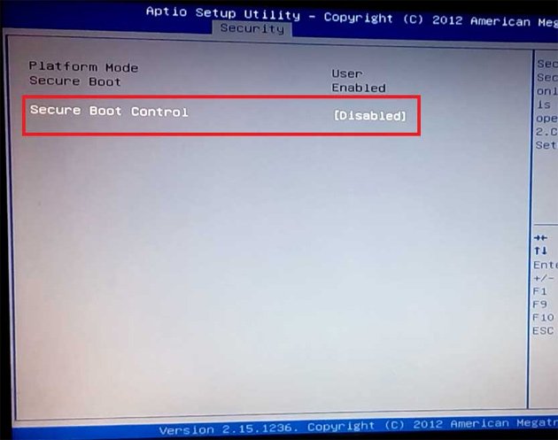 BIOS Secure Boot Control tat jpg