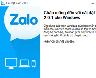Cách cài đặt và đăng nhập Zalo trên máy tính
