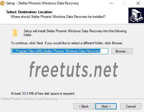 Stellar Phoenix Windows Data Recovery install 3 jpg