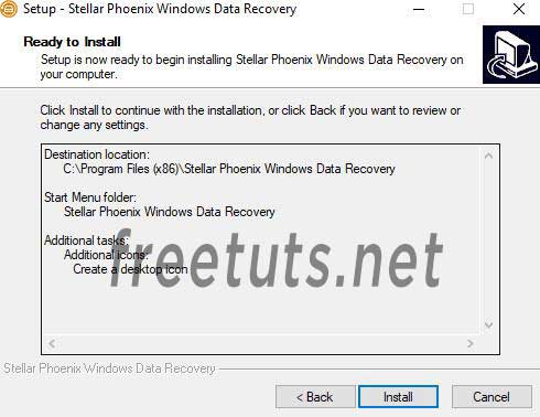 Stellar Phoenix Windows Data Recovery install 6 jpg