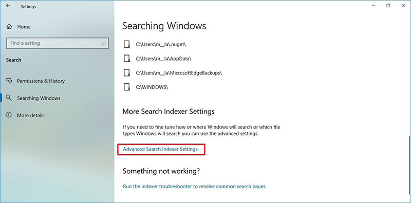 17 advanced search indexer settings windows 10 jpg
