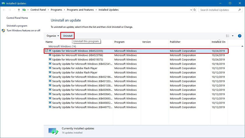 25 uninstall windows 10 update fix search jpg