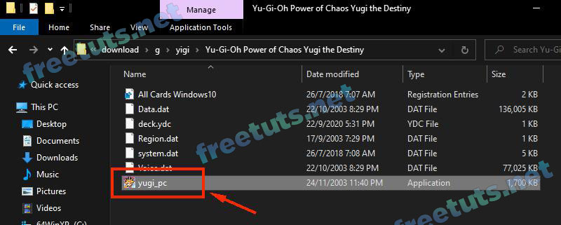 Tải Game Yugioh Power Of Chaos: Yugi The Destiny (Bản All Card)