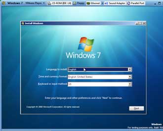 Hướng dẫn cài đặt Windows 7 trên máy ảo VMware chi tiết