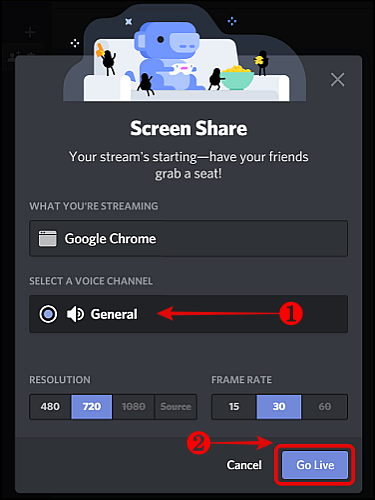 Go Live Button For Screen Share png