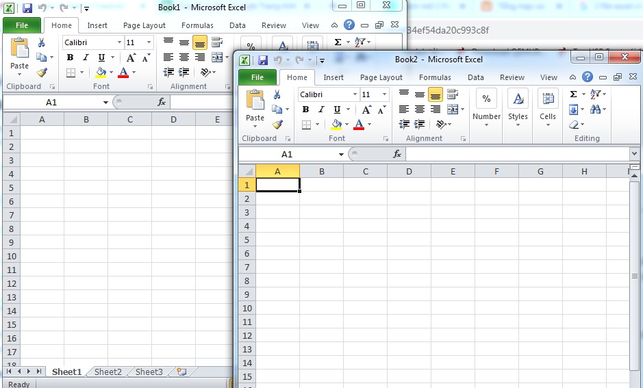 Cách Mở 2 File Excel Cùng Một Lúc Trên Màn Hình Máy Tính