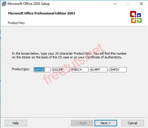 Download Office 2003 Full Active Miễn Phí [Thành Công 100%]