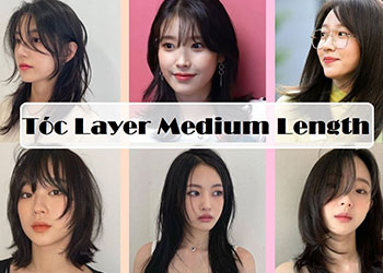 15+ kiểu tóc layer medium length đẹp sang chảnh cho phái nữ