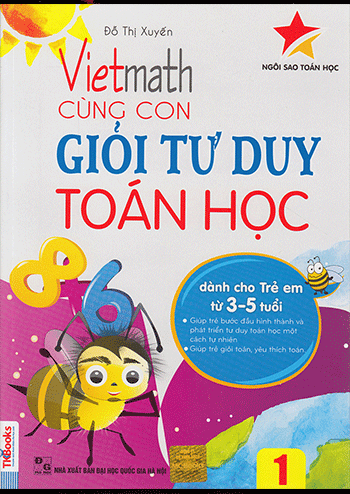 Bộ sách Vietmath - Cùng con giỏi tư duy toán học