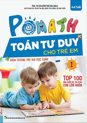 Bộ sách Pomath - Toán tư duy cho trẻ em