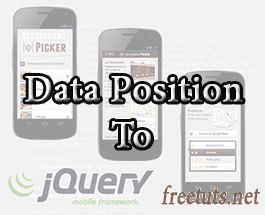 Bài 07: jQuery Mobile - Data Position To