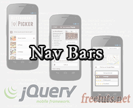 Bài 09: jQuery Mobile - Navigation Bars