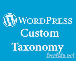 Bài 12: Custom Taxonomy  trong WordPress