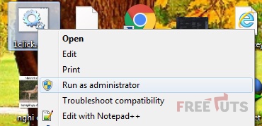 Run the batch file as administrator jpg