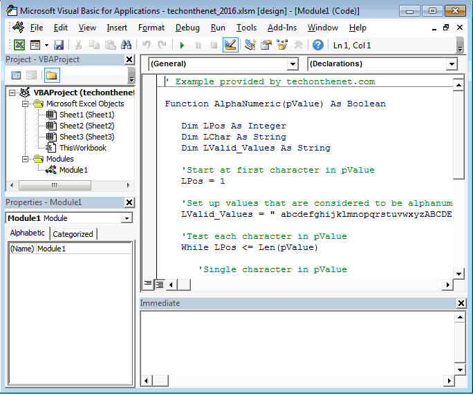 MS Excel 2016 T m Hi u V Project Explorer Trong VBA