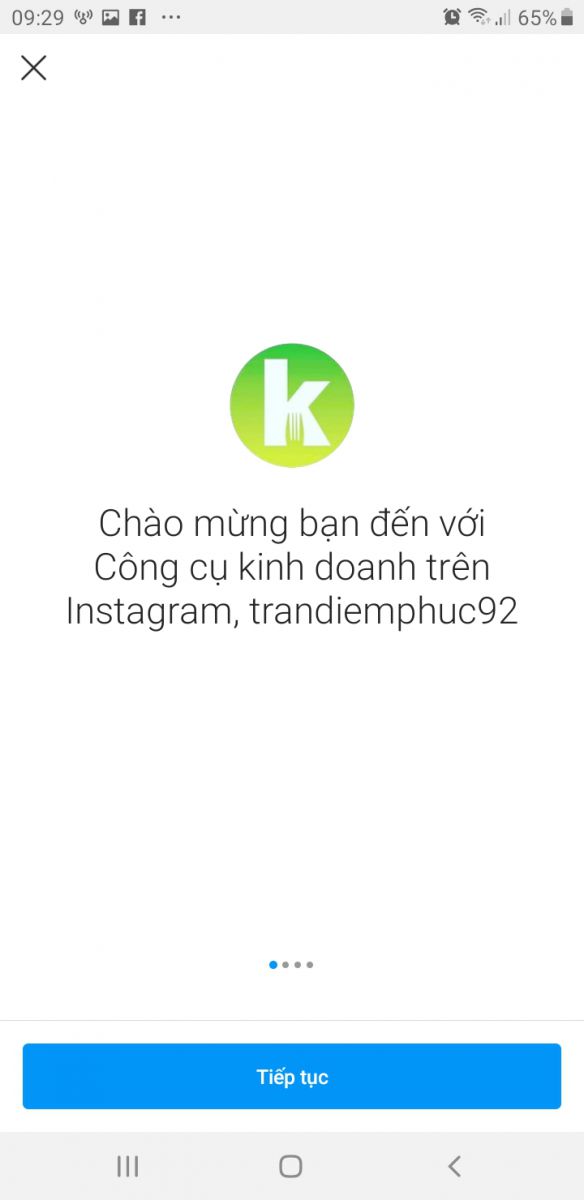 kinh doanh trên instagram