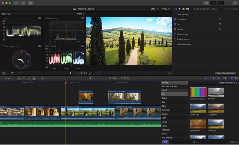 is final cut pro 10.3.4 compatible with majave