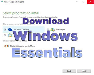 Download Windows Essentials miễn phí