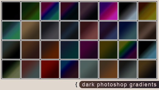 dark 20photoshop 20gradients jpg