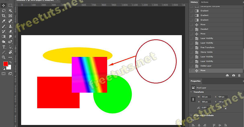 cach gop layer tach layer background trong photoshop 2 jpg