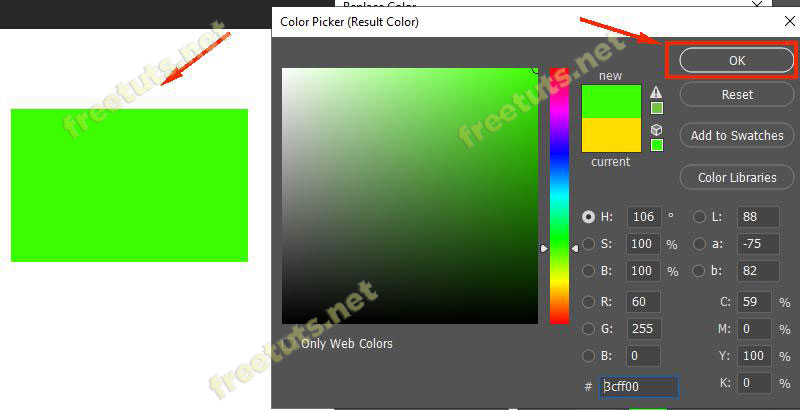 Cach doi mau layer trong photoshop 6 jpg