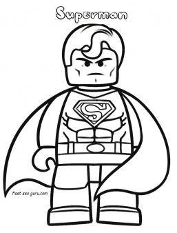 Tranh to mau cho be lego superman jpg