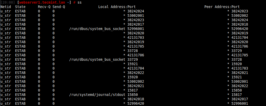 List Network Connections png