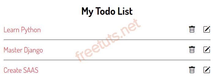 django todo list ListView Example png