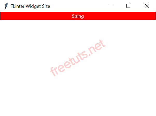 tkinter widget size pack fill png