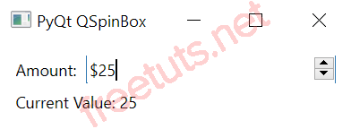 PyQt QSpinBox Example png