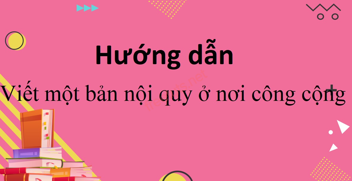 viet mot van ban noi quy o noi cong cong 1 jpg